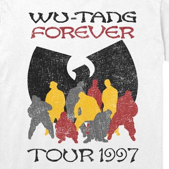 Wu-Tang Clan Forever Tour 97 Hip Hop Rap Music Group Graphic Fan T-Shirt 91 - Picture 2 of 5